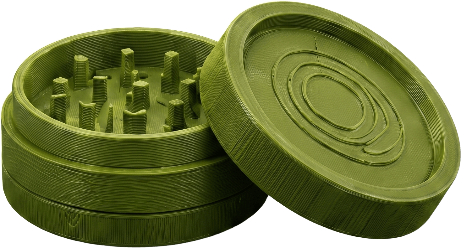 3D-printed herb crusher